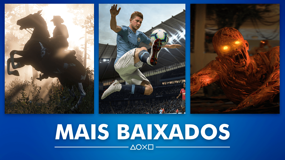 Conheçam os Jogos Mais Baixados de Outubro na PS Store!