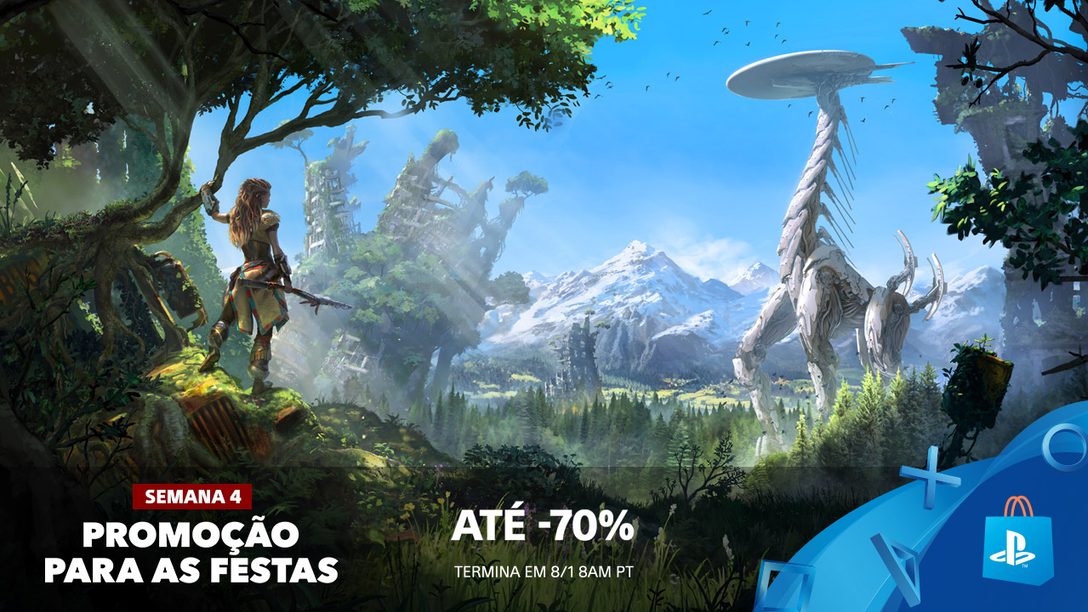 Promoção para as Festas! Até 70% de Desconto em Centenas de Jogos da PS Store