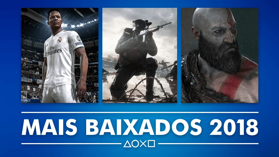 Veja o Conteúdo Mais Baixado da PlayStation Store em 2018!