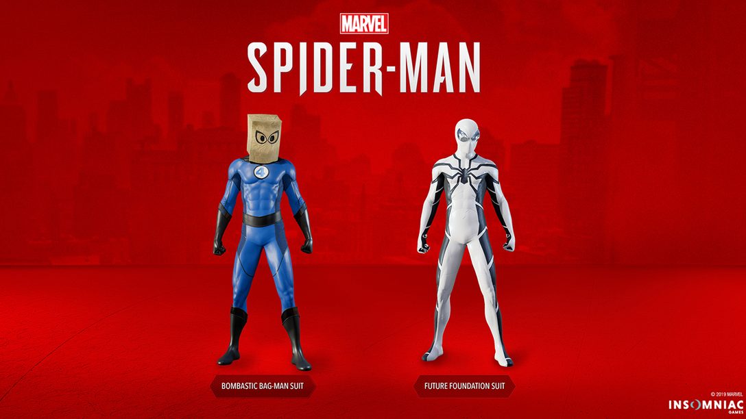 Marvel’s Spider-Man Recebe Dois Novos Trajes Hoje