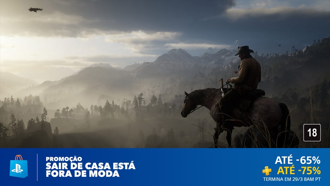 A Promoção Sair de Casa Está Fora de Moda Chegou Com Até 65% de Desconto na PS Store