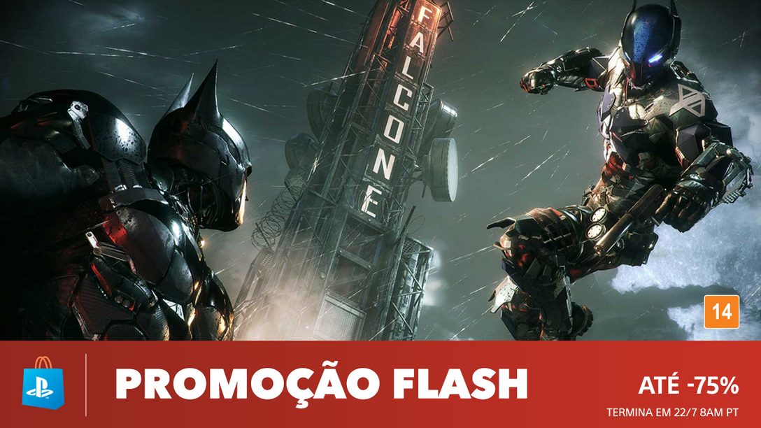 Promoção Flash! Descontos de até 75% na PS Store