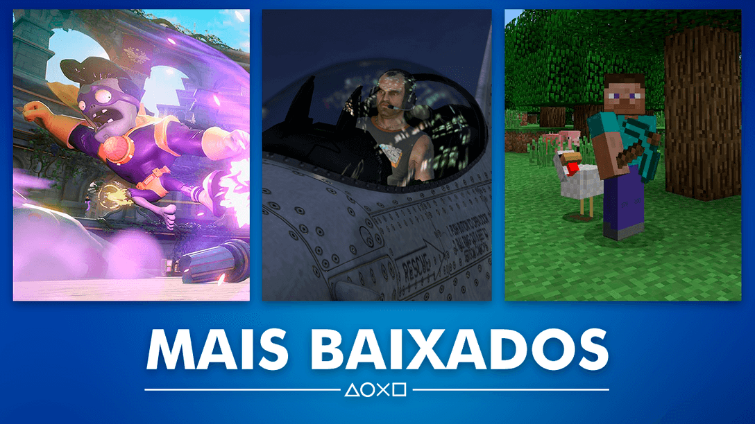Conheça os Jogos Mais Baixados de Julho da PS Store