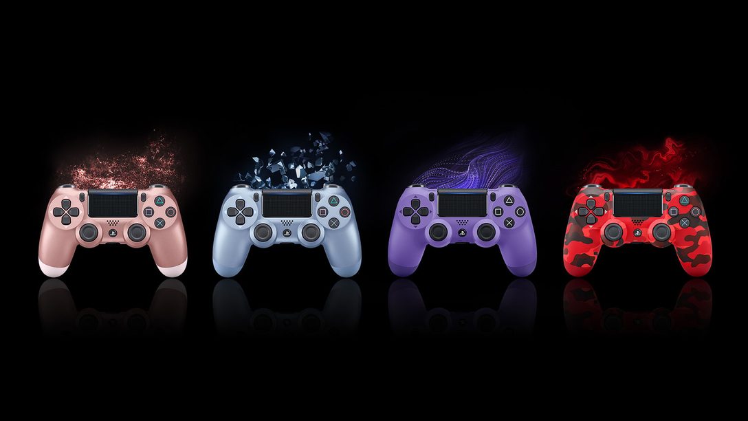 Dê uma Olhadinha nos Quatro Novos Controles DualShock 4 Sem Fio que Chegam Ainda este Ano