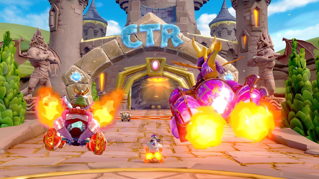 Spyro Pousa em CTR Nitro-Fueled com o Novo Grand Prix