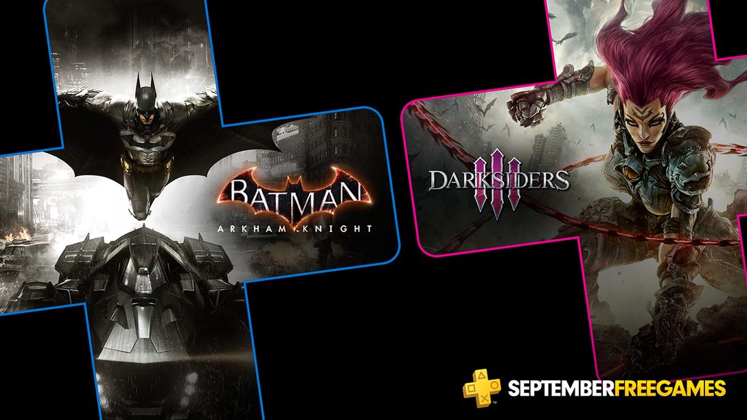 Jogos Gratuitos para PlayStation Plus de Setembro: Batman: Arkham Knight, Darksiders 3