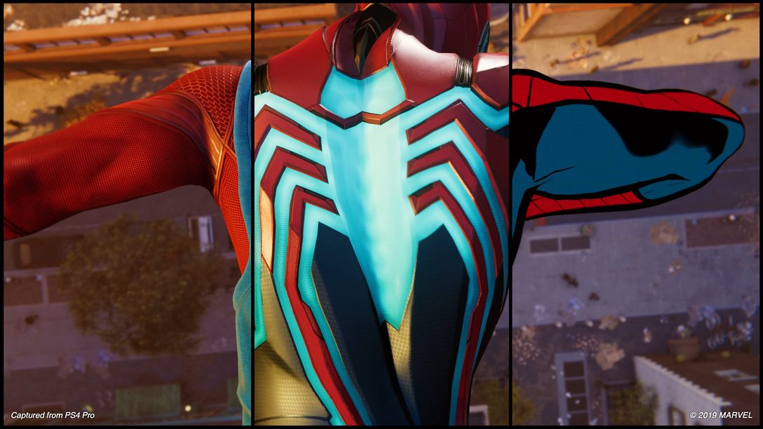 A História Secreta dos Trajes de Marvel’s Spider-Man, Contada por Artistas da Insomniac