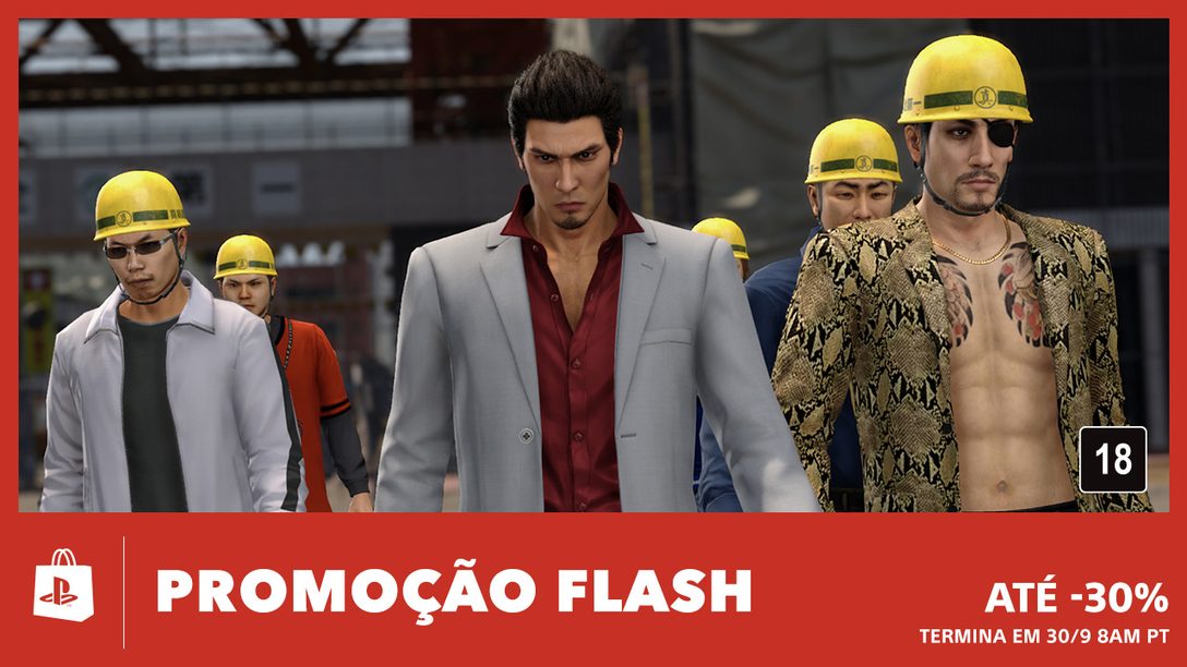 A Promoção Flash de Setembro Chega à PS Store