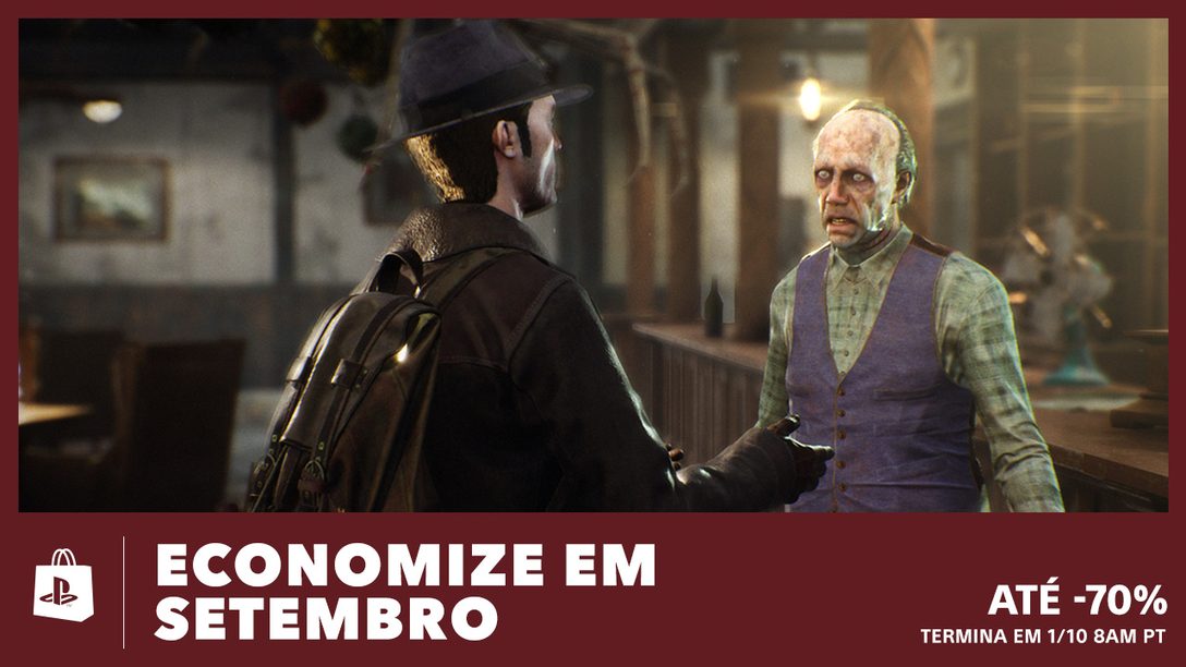 Até 70% de Desconto na Promoção Economize em Setembro da PS Store