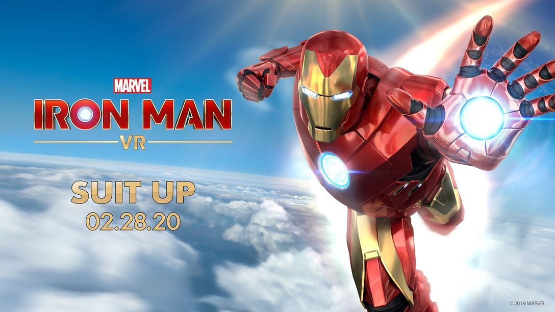 Marvel’s Iron Man VR Será Lançado em 28 de Fevereiro de 2020!