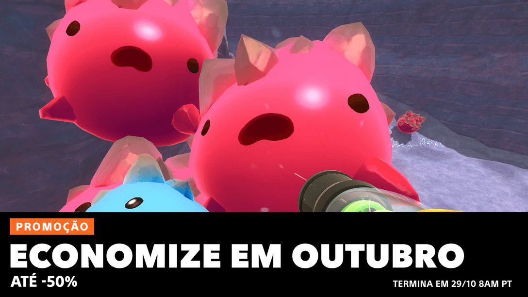Economize em Outubro na PS Store