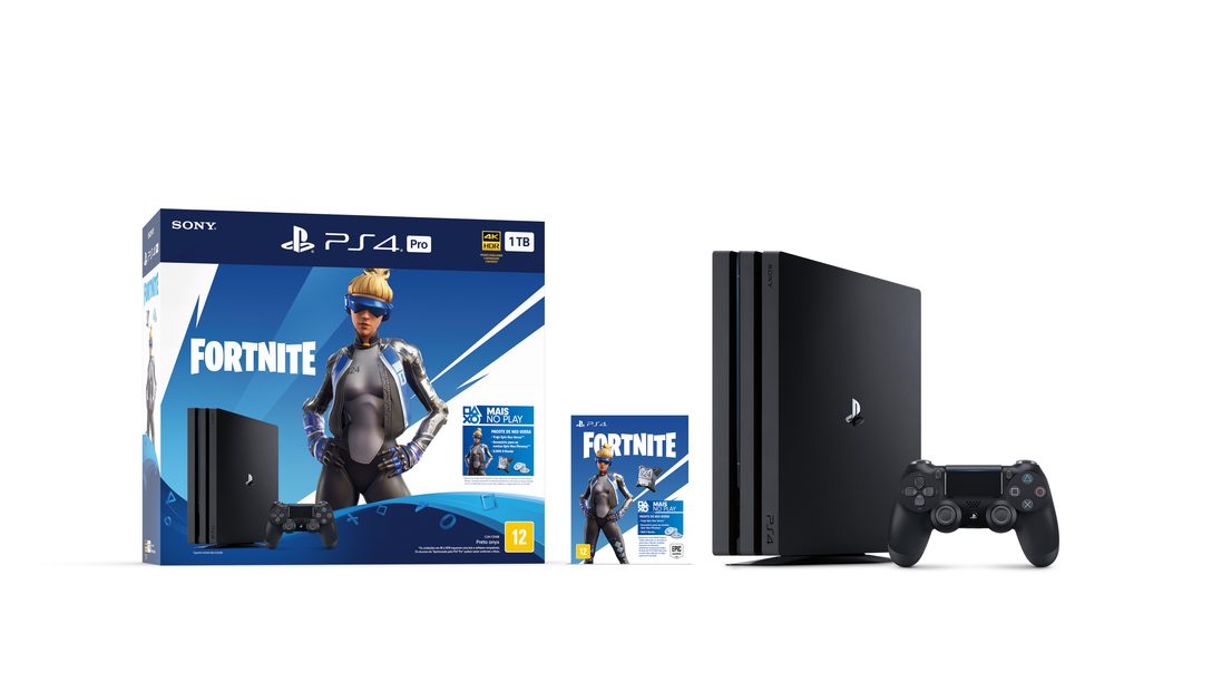 Conteúdo Exclusivo Fortnite no Bundle PlayStation 4 Pro Fortnite Neo Versa