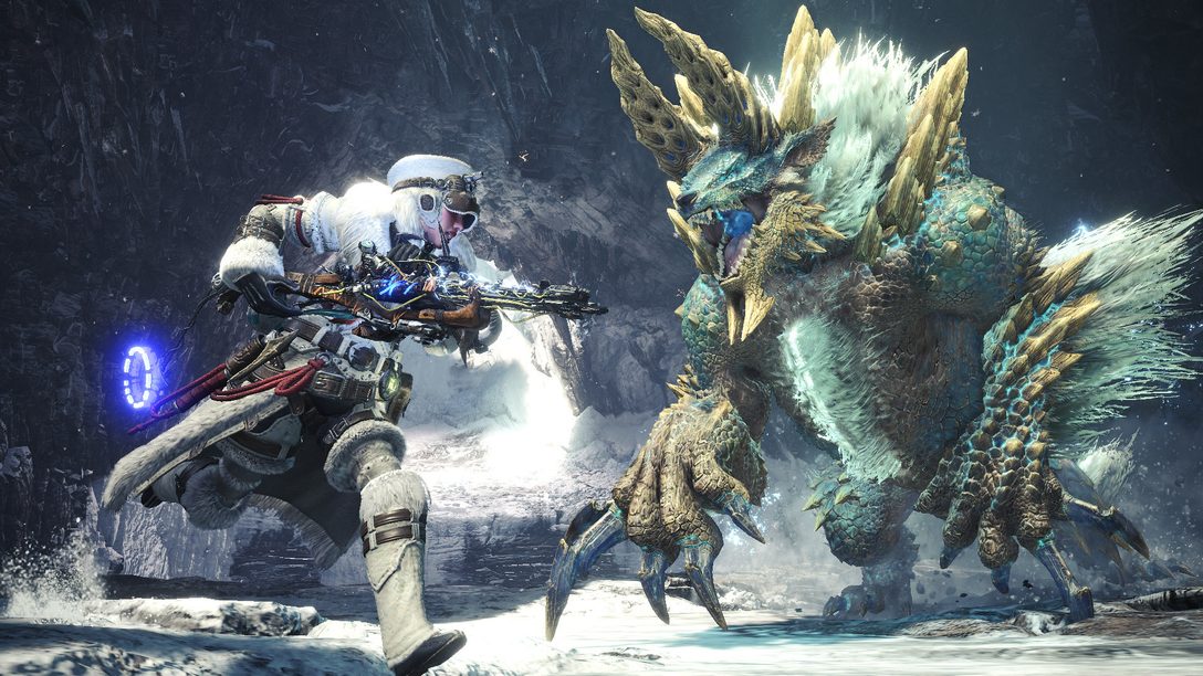 Uma Nevasca Traz Itens de Horizon Zero Dawn: The Frozen Wilds Até Monster Hunter World: Iceborne