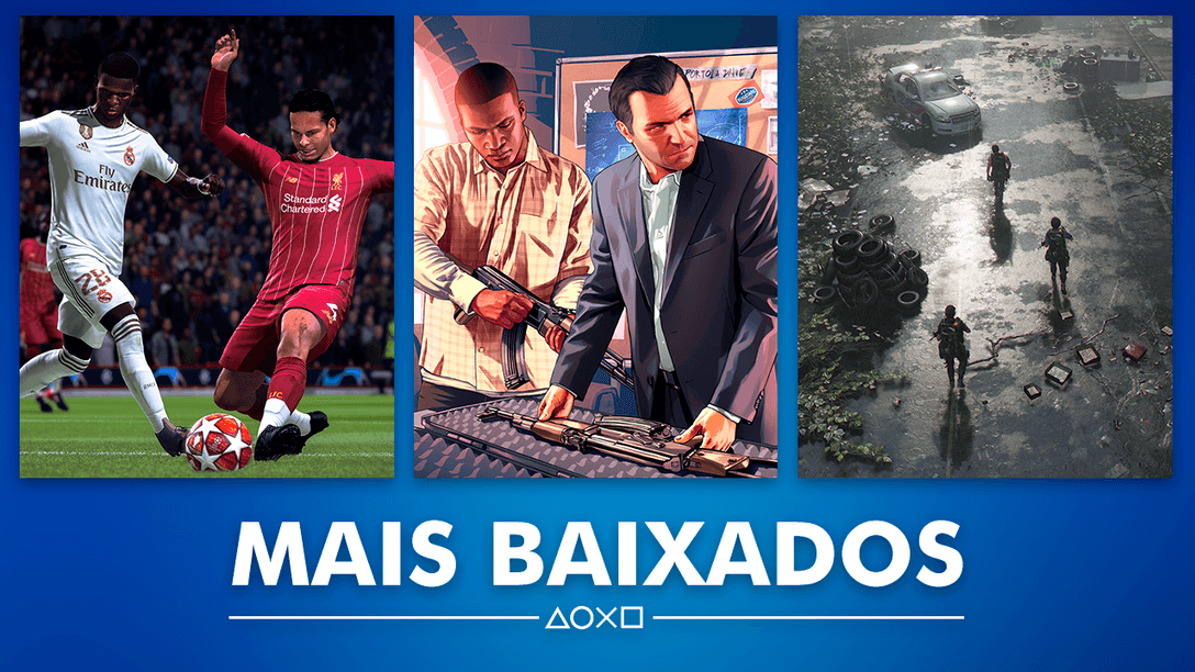 Conheça os Jogos Mais Baixados em Março da PS Store!