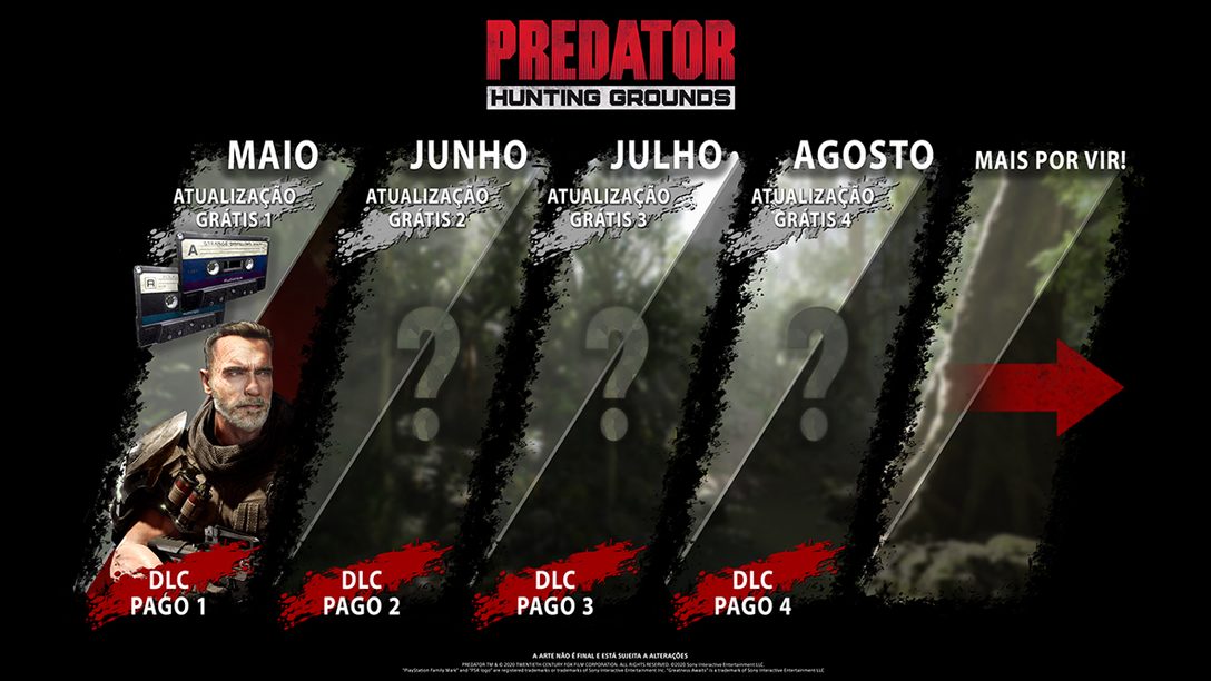 Dutch Volta para a Selva em Predator: Hunting Grounds