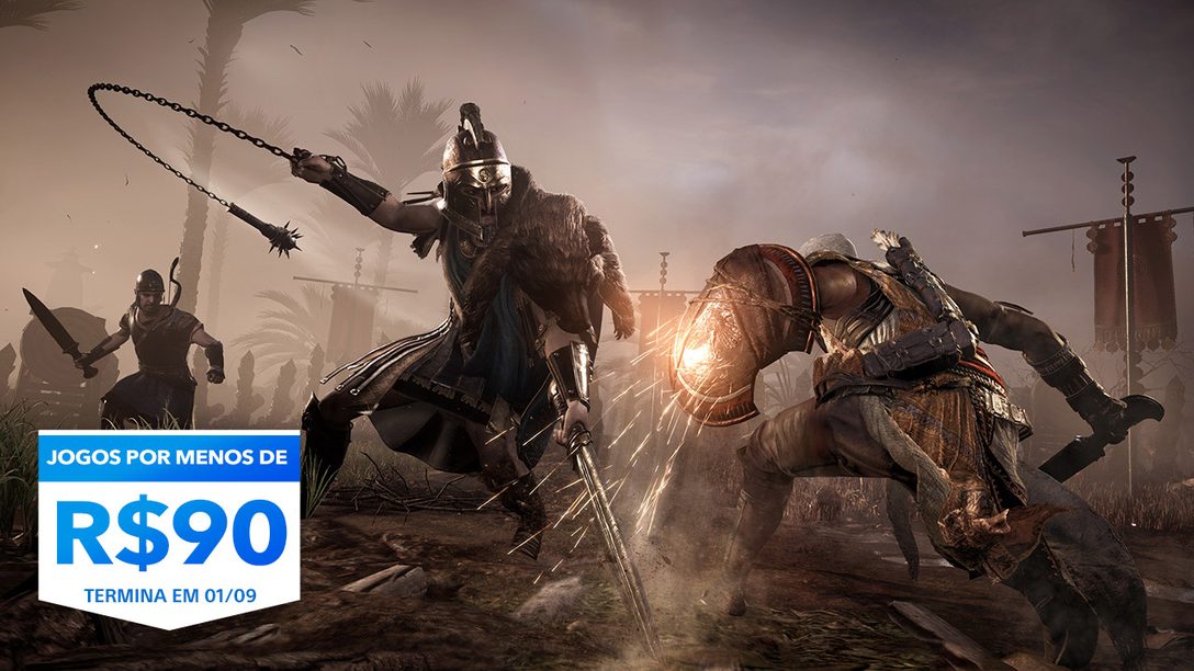 A Promoção Jogos Por Menos De R$90 da PlayStation Store já está no ar