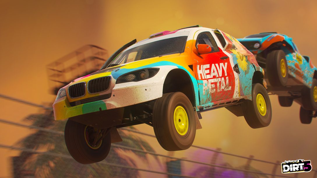 Detalhes dos modos multiplayer online de Dirt 5, incluindo os modos Party
