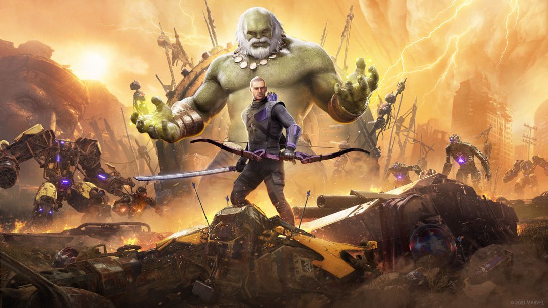 Hawkeye chega em Marvel’s Avengers no dia 18 de março