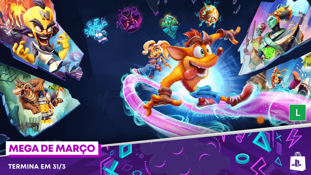 Chegou a promoção Mega de Março da PlayStation Store