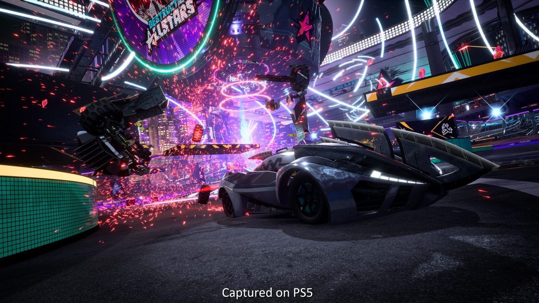 Entrevista de Destruction AllStars: os segredos da tecnologia do PS5 que dão vida ao game de batalha entre carros