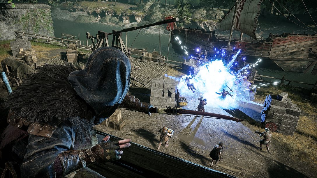 Aproveitando os recursos do DualSense em Hood: Outlaws & Legends