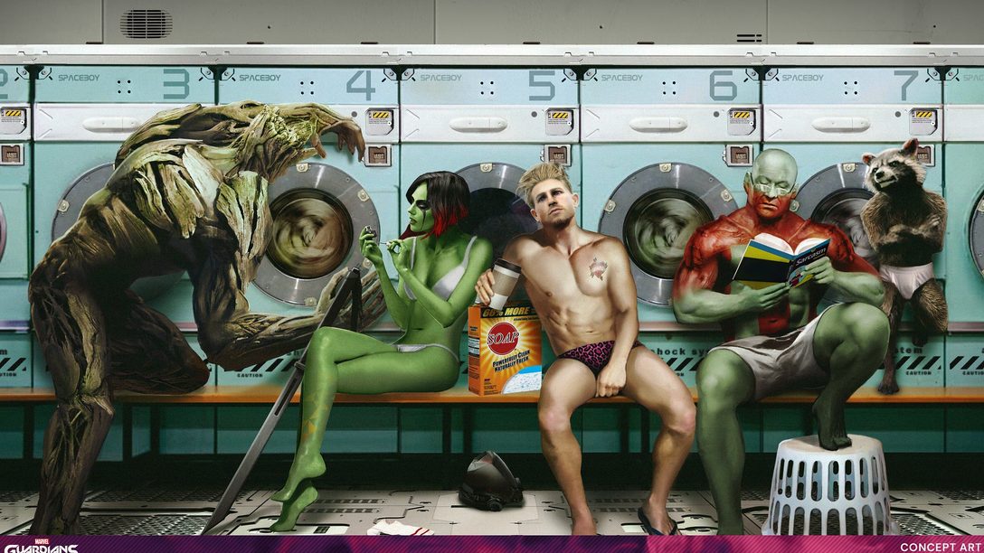 Marvel’s Guardians of the Galaxy: Reimaginando as origens e o design dos Guardians