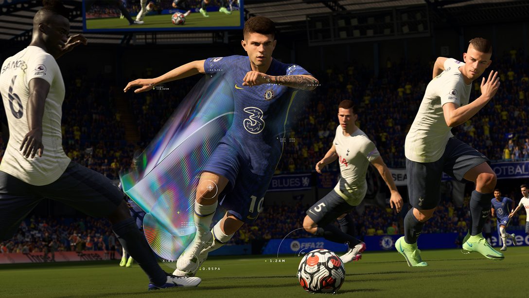FIFA 22: Como o controle sem fio DualSense do PS5 e o áudio em 3D fazem você mergulhar no Maior Jogo do Mundo como nunca antes