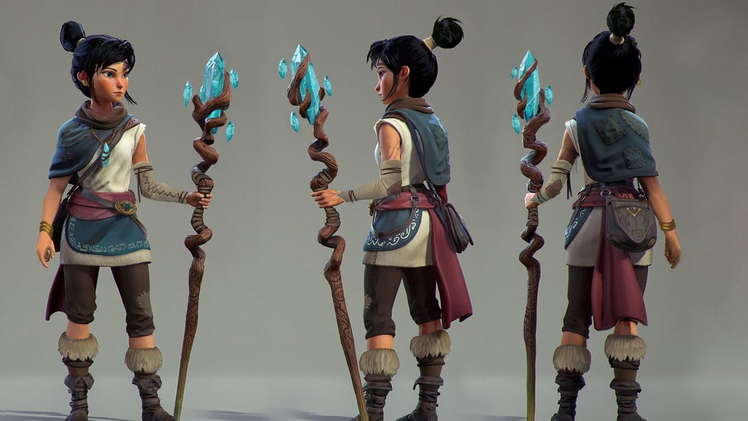 Trazendo a personagem principal de Kena: Bridge of Spirits à vida