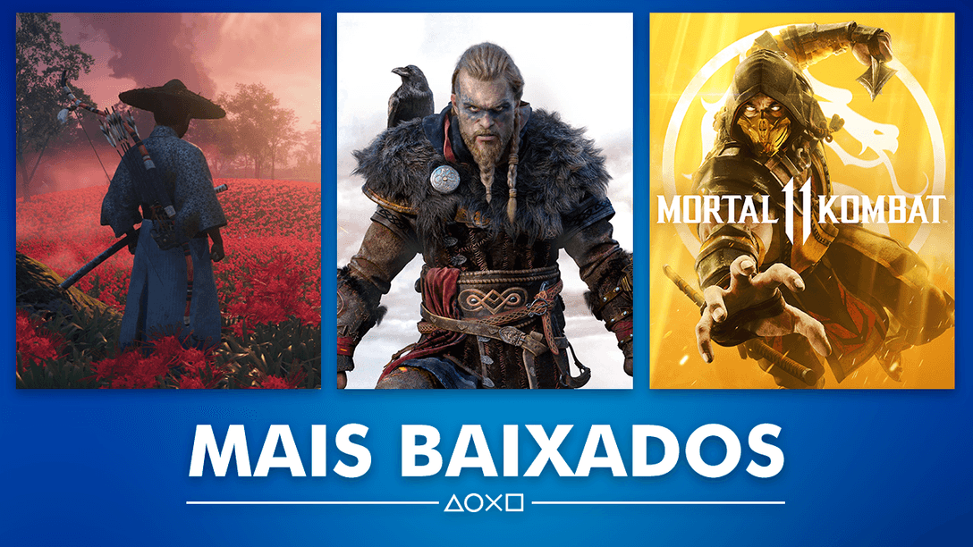 Conheça os games mais baixados na PlayStation Store do mês agosto