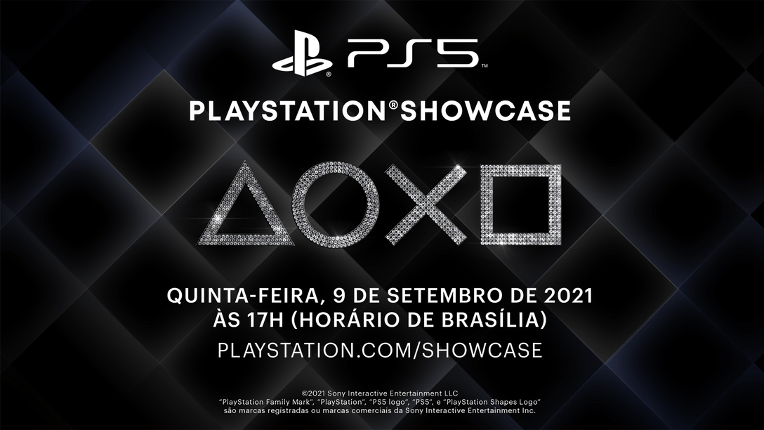 O PlayStation Showcase 2021 acontece na próxima Quinta Feira, 9 de Setembro, às 17h (horário de Brasília)