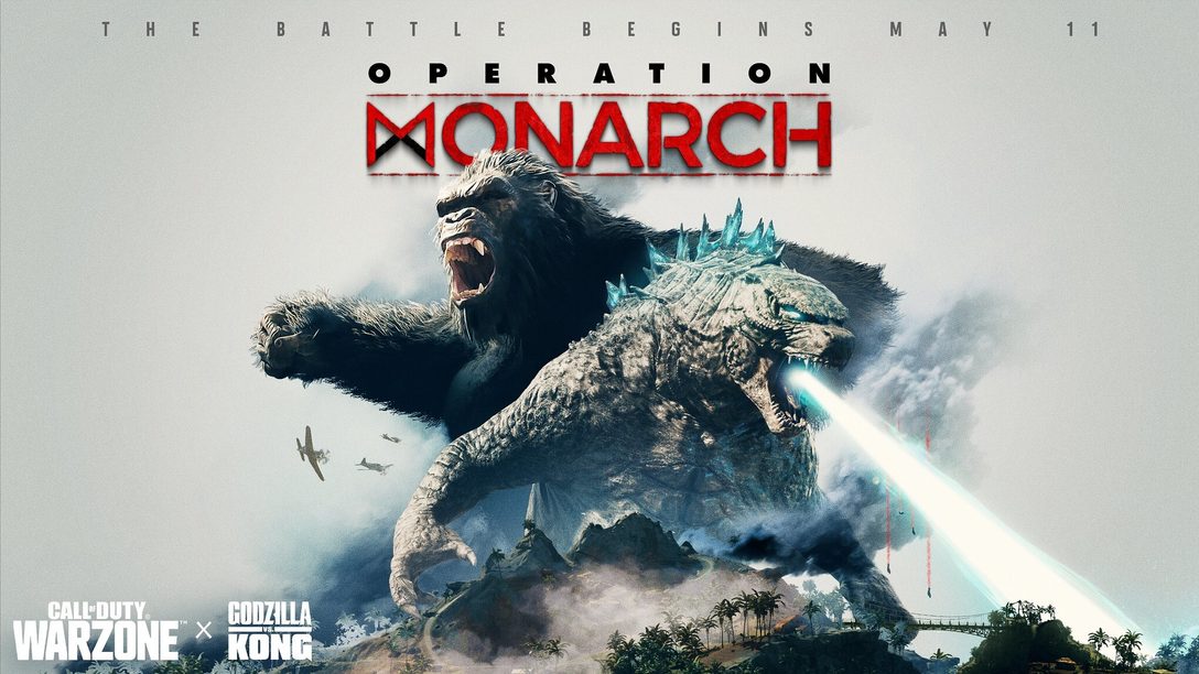 Novos detalhes sobre a invasão de Godzilla e Kong em Call of Duty: Warzone, a partir de hoje!