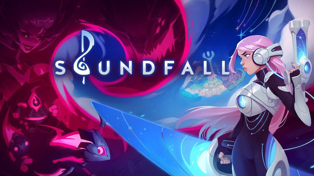 O jogo de ritmo co-op Soundfall chega para PS5 e PS4 no segundo semestre