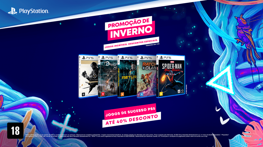 Promoção Essenciais da PS Store tem 2 mil itens com descontos