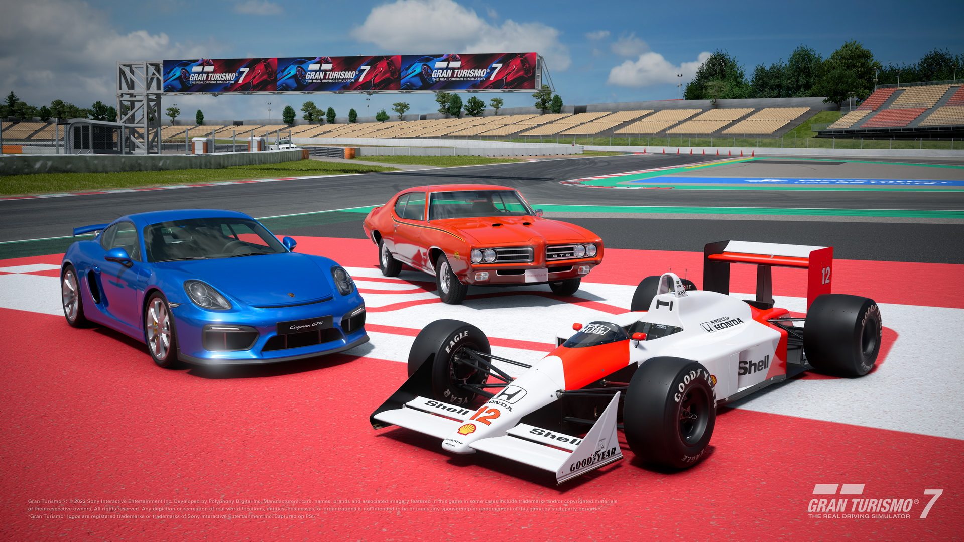 A atualização 1.32 de Gran Turismo 7 chega hoje com quatro carros