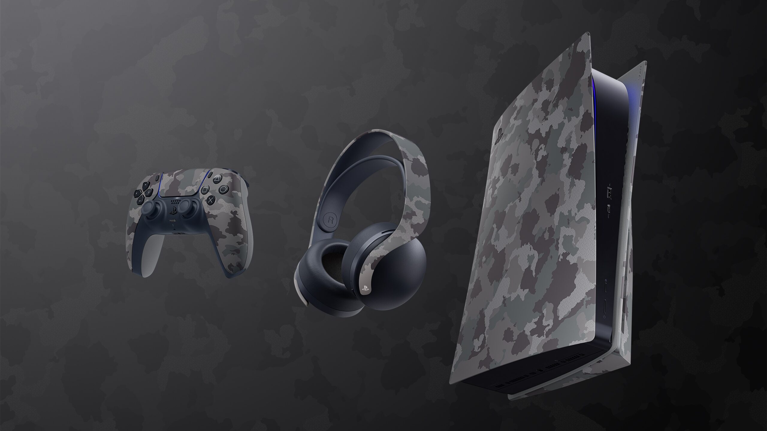 A coleção Gray Camouflage se junta à linha de acessórios para PS5 a partir  deste semestre – PlayStation.Blog BR