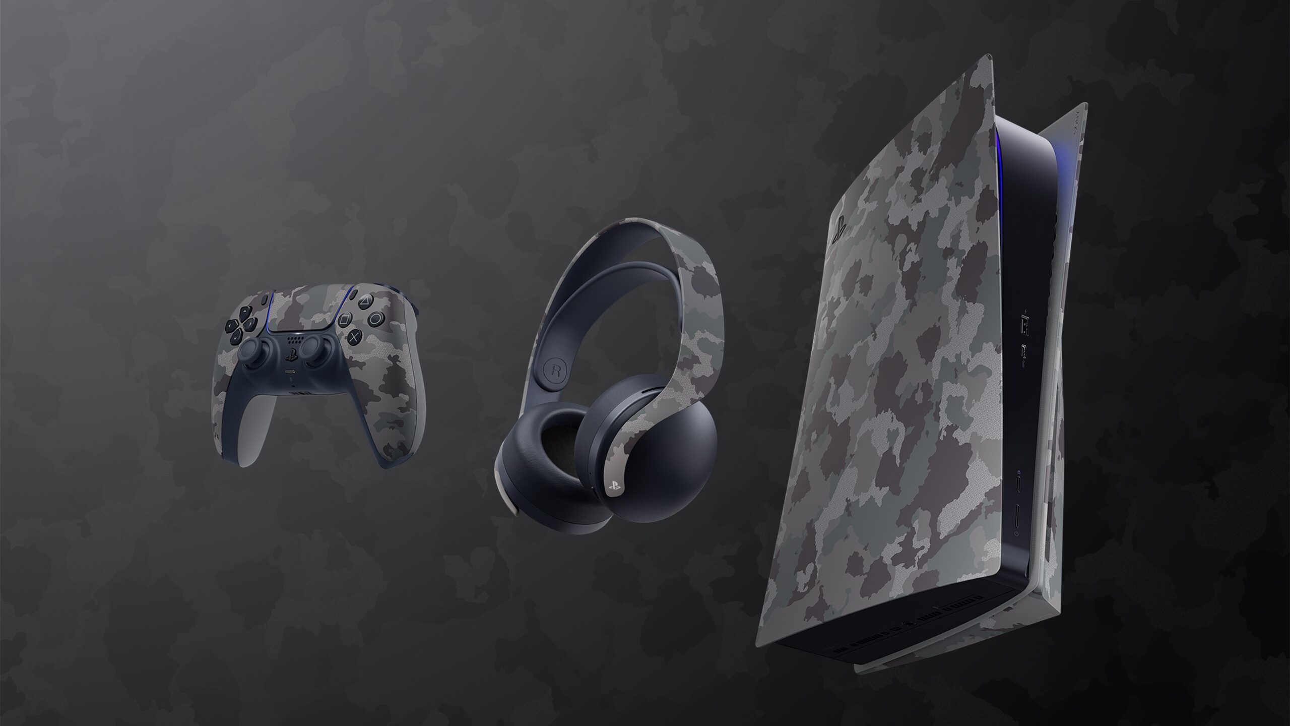 Controle PS5 sem fio DualSense™ Camouflage Gray