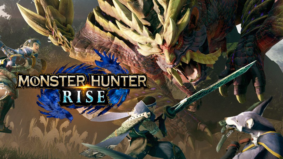 Caçadas emocionantes esperam por você em Monster Hunter Rise, que chega para PS5 e PS4 em 20 de janeiro de 2023