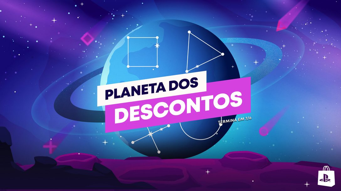 Campanha 'Planeta dos Descontos' na PlayStation Store