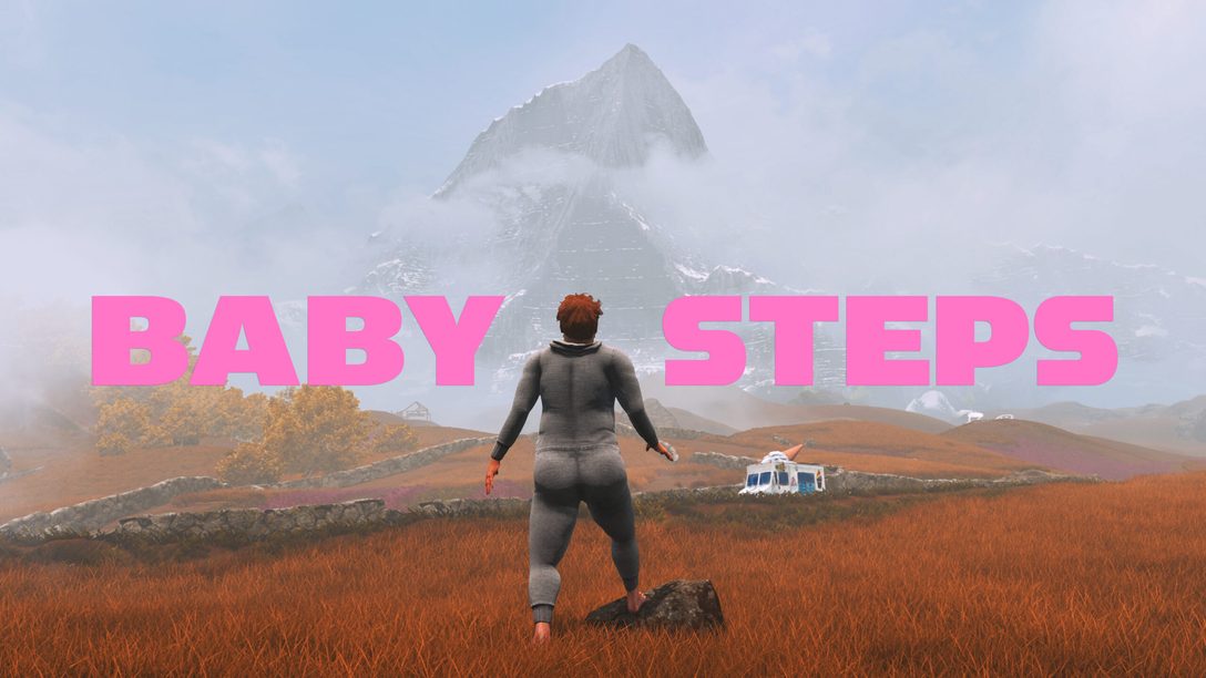 O maravilhoso e estranho simulador de caminhada Baby Steps chegará para PlayStation no ano que vem