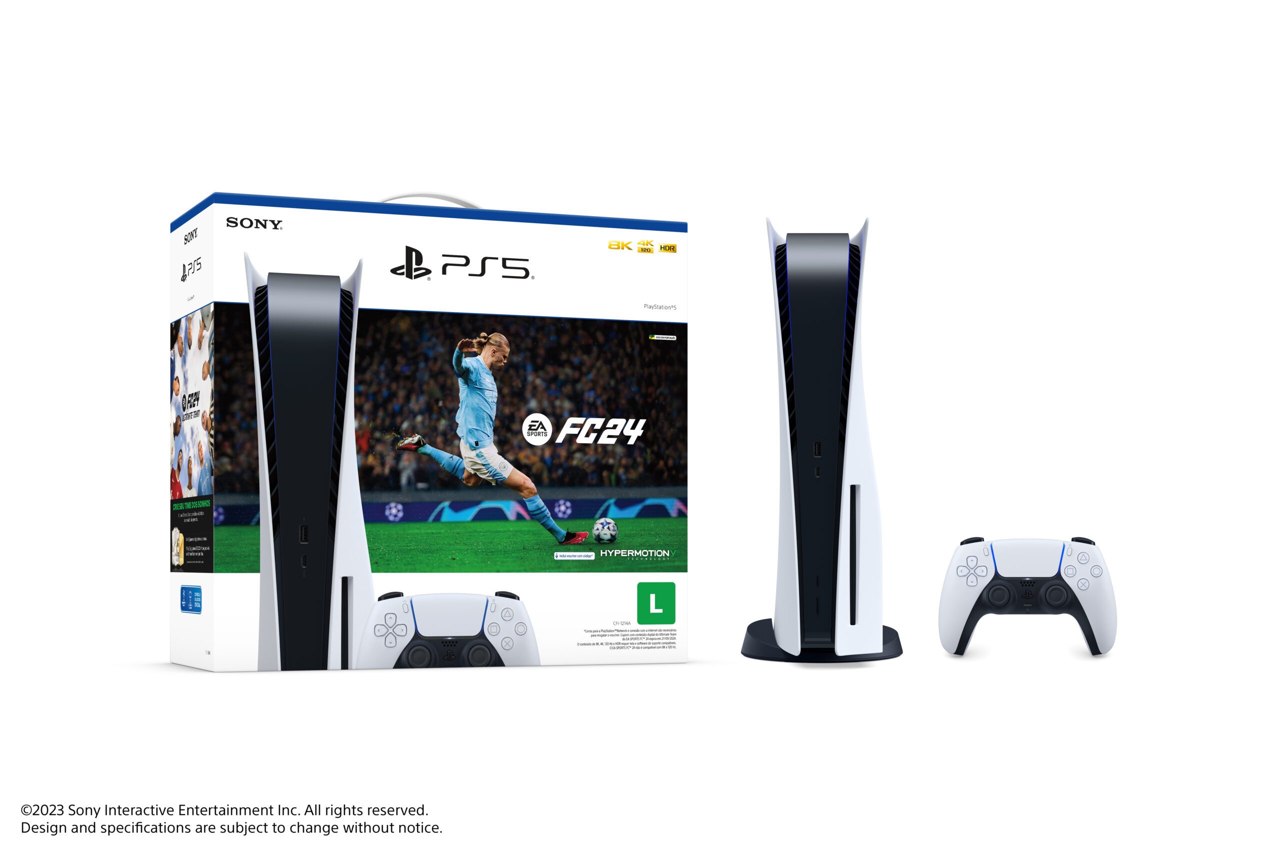 O Bundle EA Sports FC 24 do Console PS5 chega em 29 de setembro