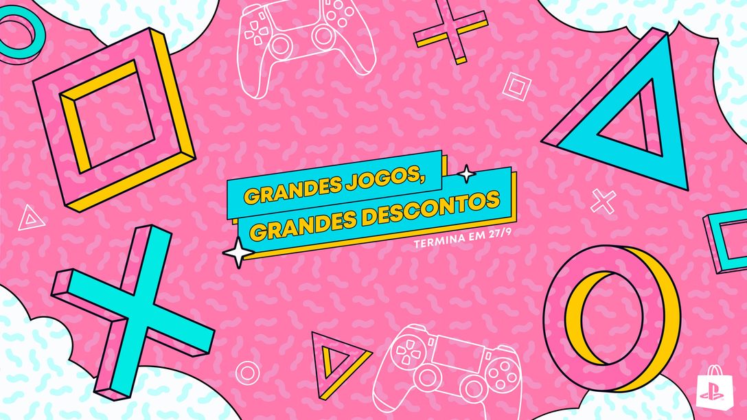 A promoção Grandes Jogos, Grandes Descontos chega hoje à PlayStation Store
