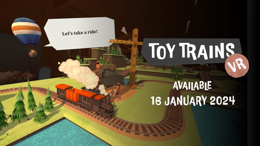 Toy Trains é um novo jogo de construção de ferrovias em miniatura para PS VR2 dos desenvolvedores de Superhot VR, disponível em 16 de janeiro