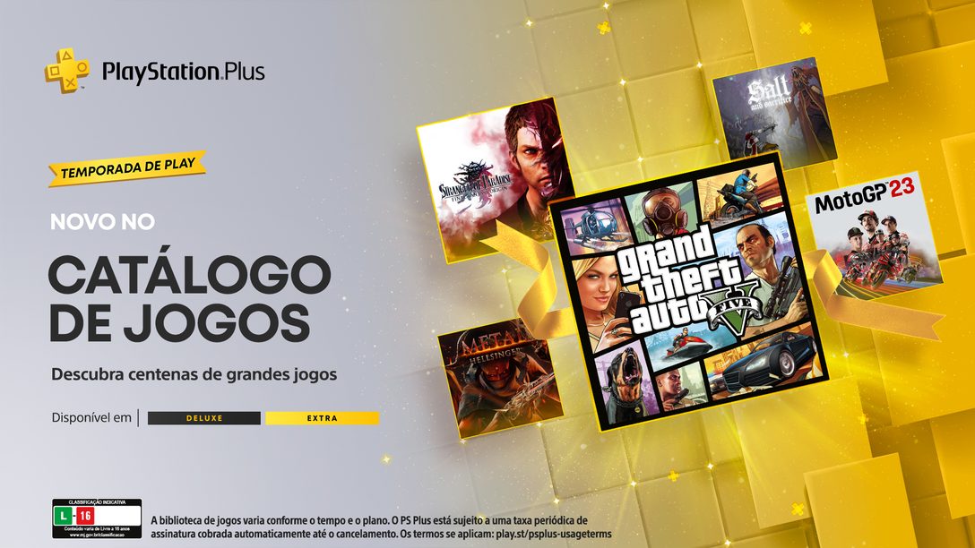 PS Plus: GTA e os jogos do catálogo que chegam ainda em dezembro