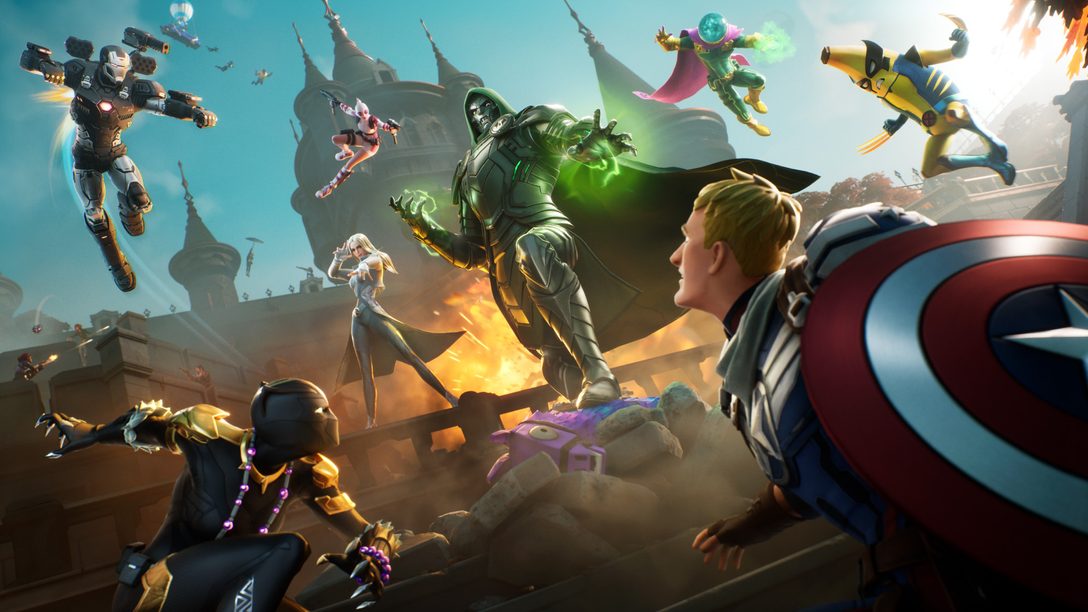 Detalhes completos sobre a atualização Marvel x Fortnite, que chega com o Capítulo 5 Temporada 4: Destino Apocalíptico, disponível hoje