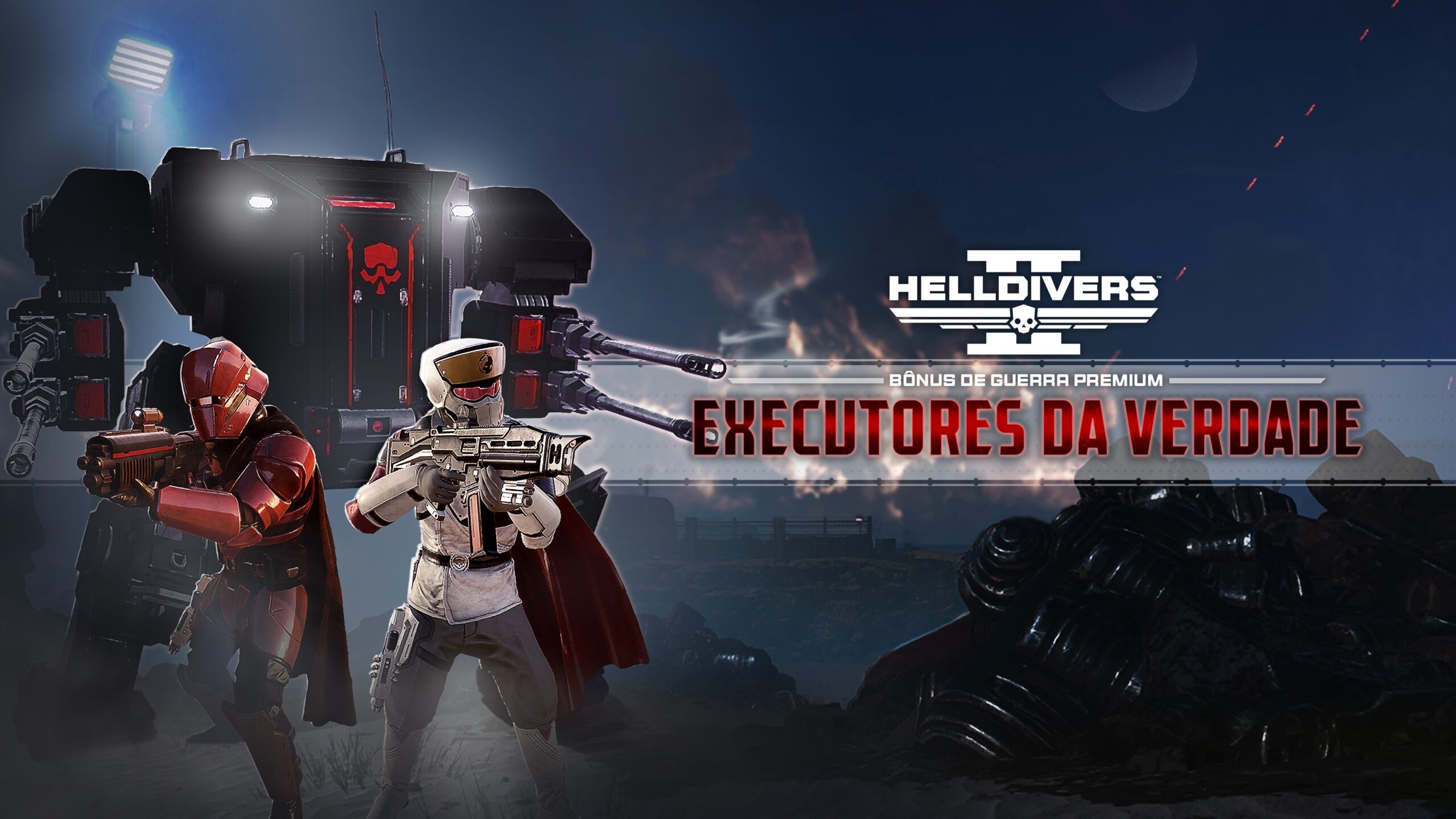 Helldivers 2: bônus de guerra Executores da Verdade chega em 31 de outubro