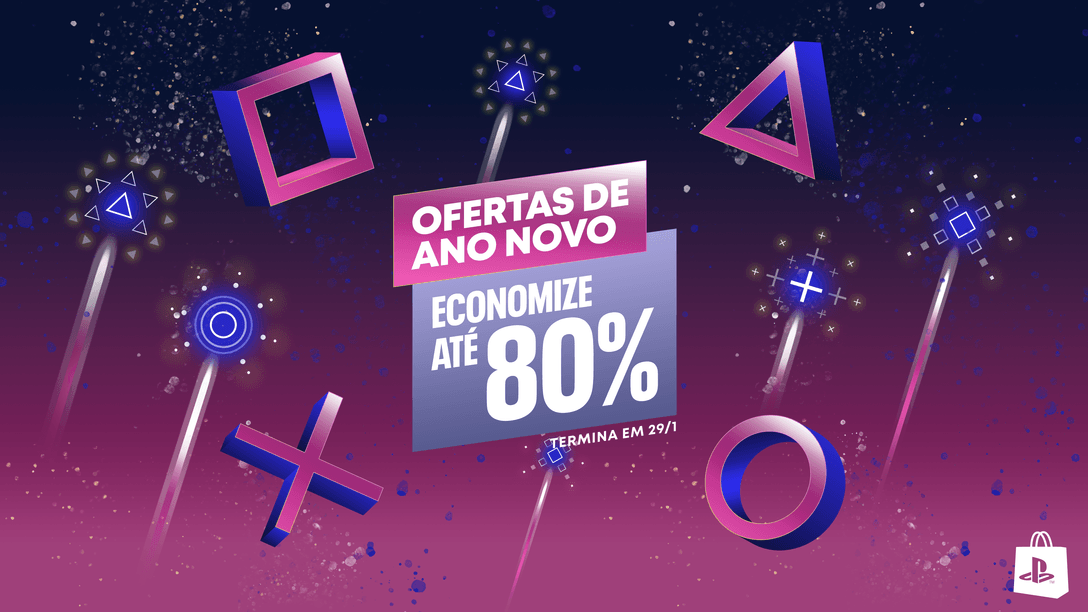 A Promoção Ofertas de Ano Novo chegou à PlayStation Store