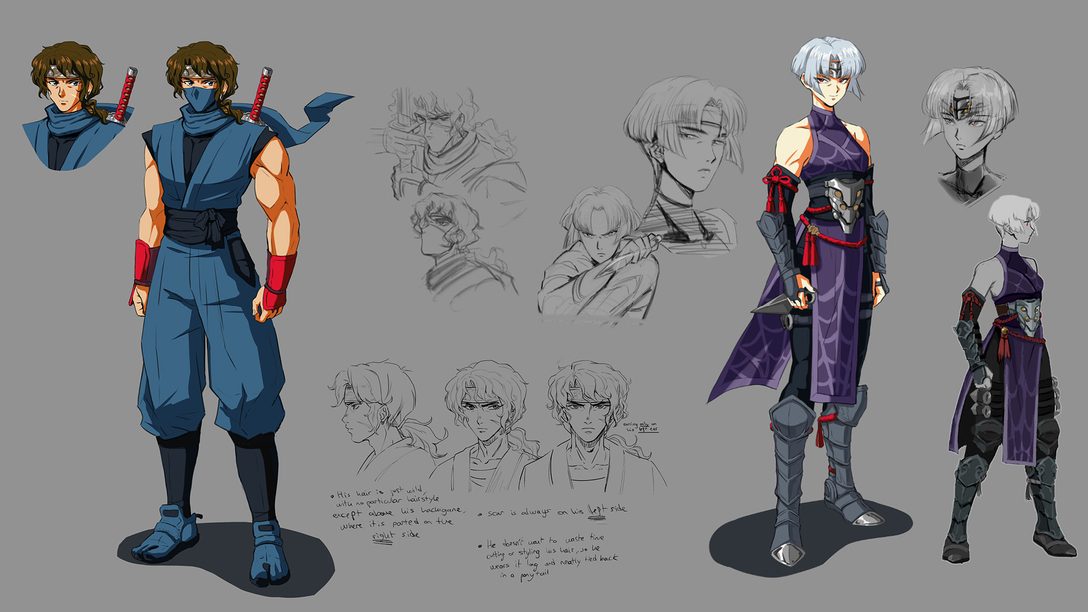 Uma olhada nos bastidores da direção de arte de Ninja Gaiden: Ragebound