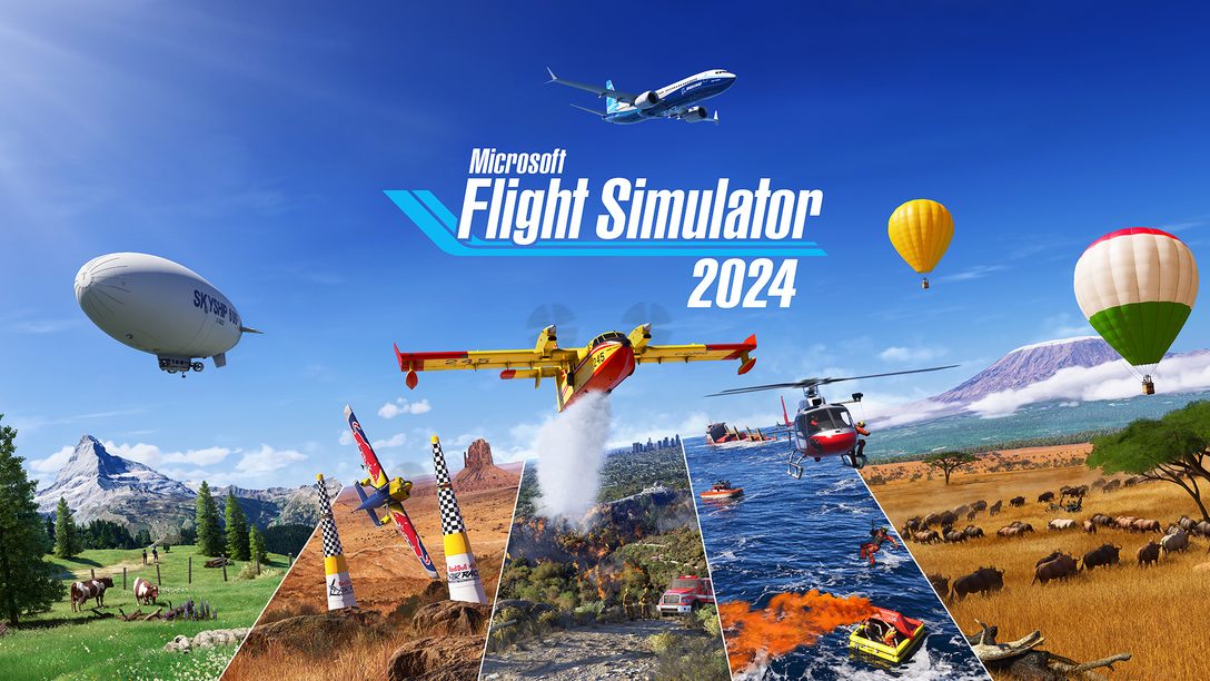 Microsoft Flight Simulator 2024 chega voando no PlayStation 5