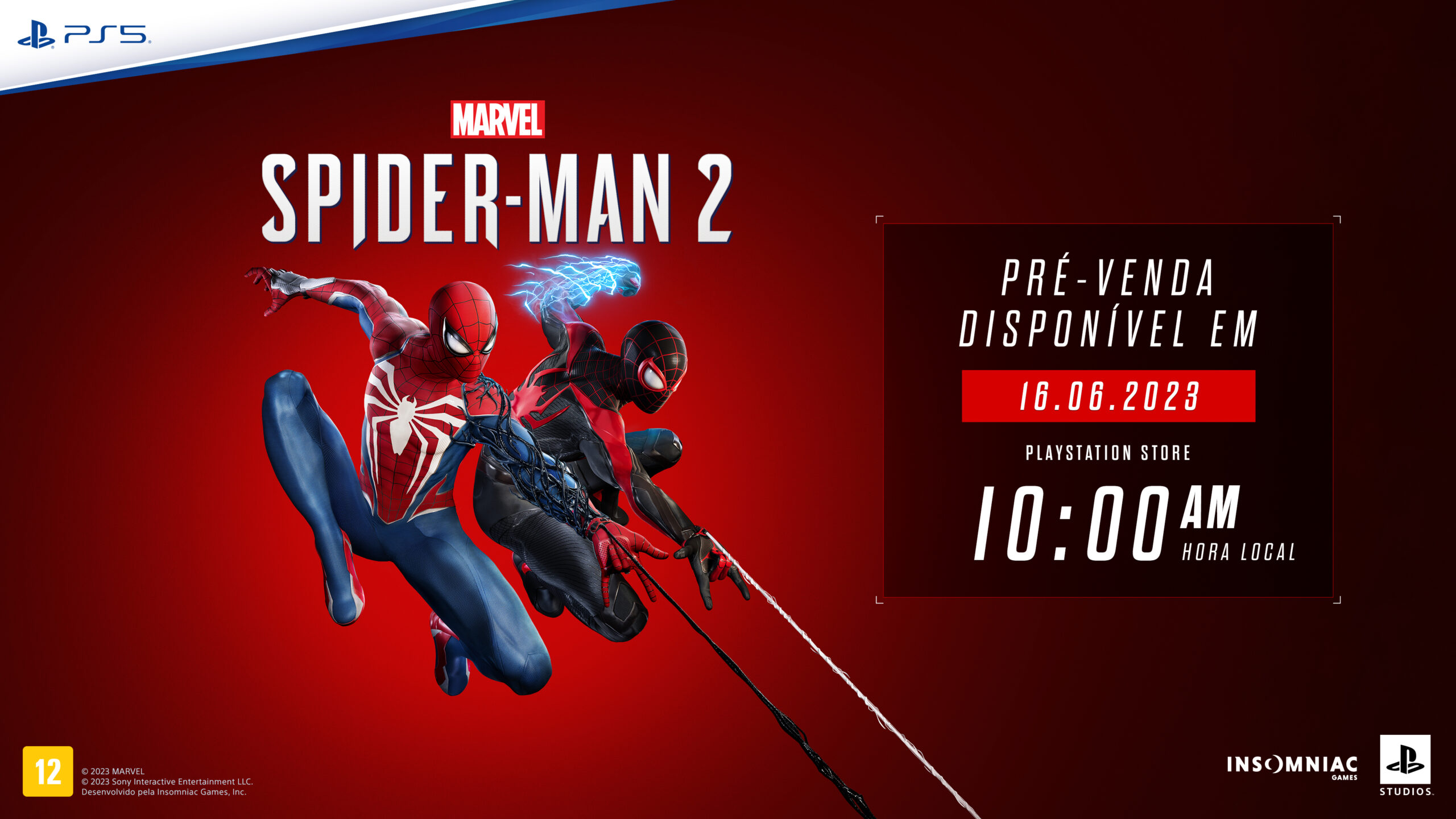 fala ai pessoal, vai segar em 20 de outubro de 2023 o Marvel s spider man 2  pro playstation 5 : r/jogatina