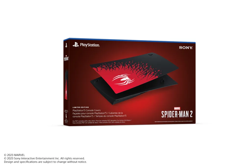 PlayStation 5: edição do console com o jogo Spider-Man 2 chegará